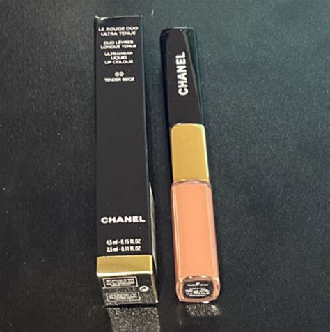 Chanel Tender Beige (69) Le Rouge Duo Ultra Tenue Ultrawear 